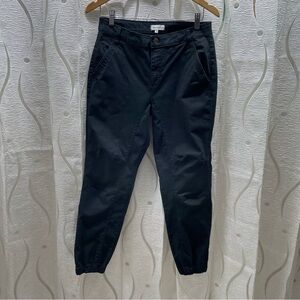 Blumind Jogger Pants Womens 27 Black Excellent Utility Tapered Cotton Blend